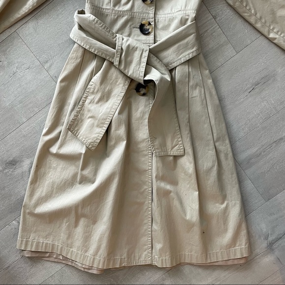 Zara Basic Coat Dress with Belt - Picture 7 of 9
